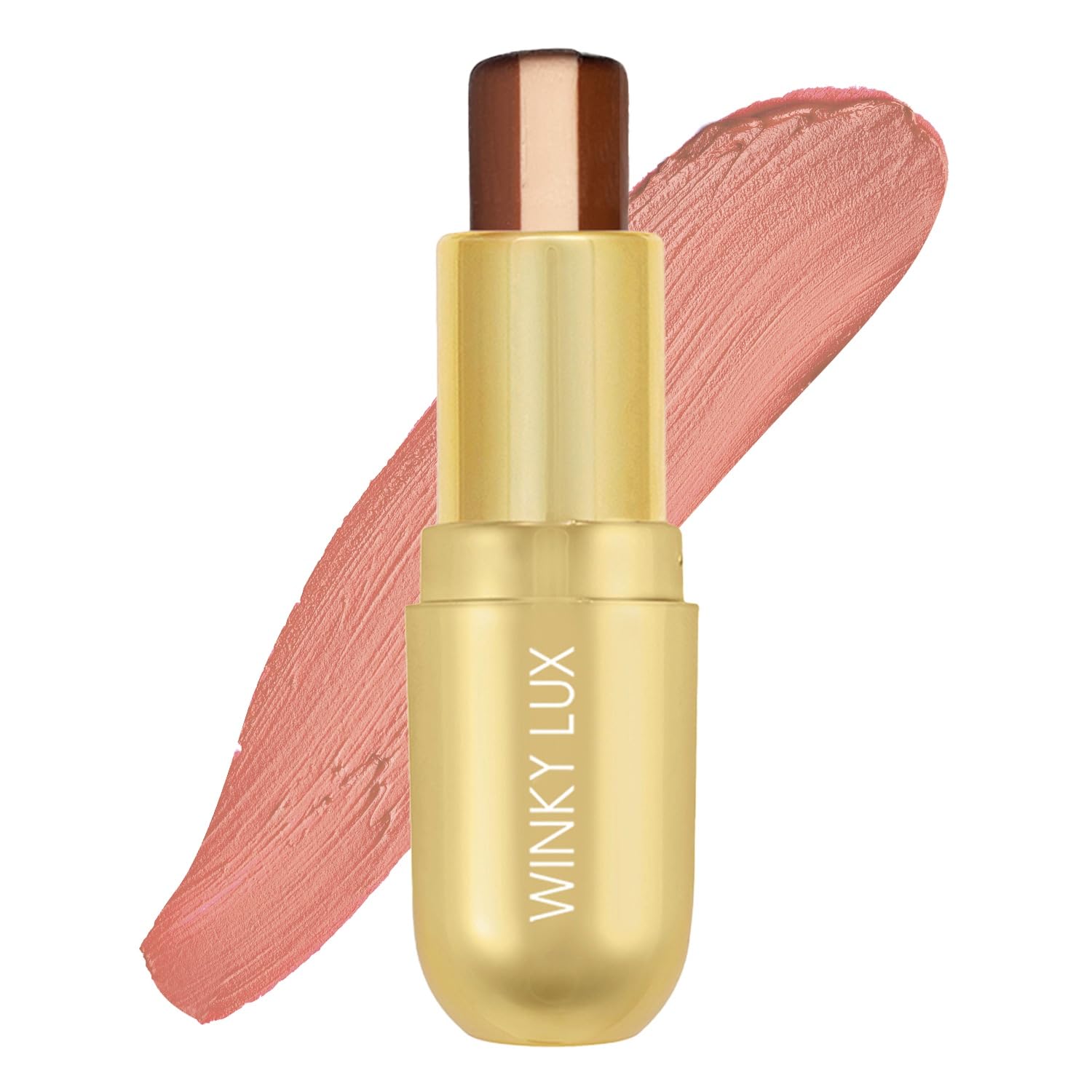Winky Lux Pumpkin Spice Latte Balm, Hydrating Lip Balm, Sheer Nude Tint With Vitamin E And Jojoba Oil To Moisturizer Lips, Vegan & Cruelty Free