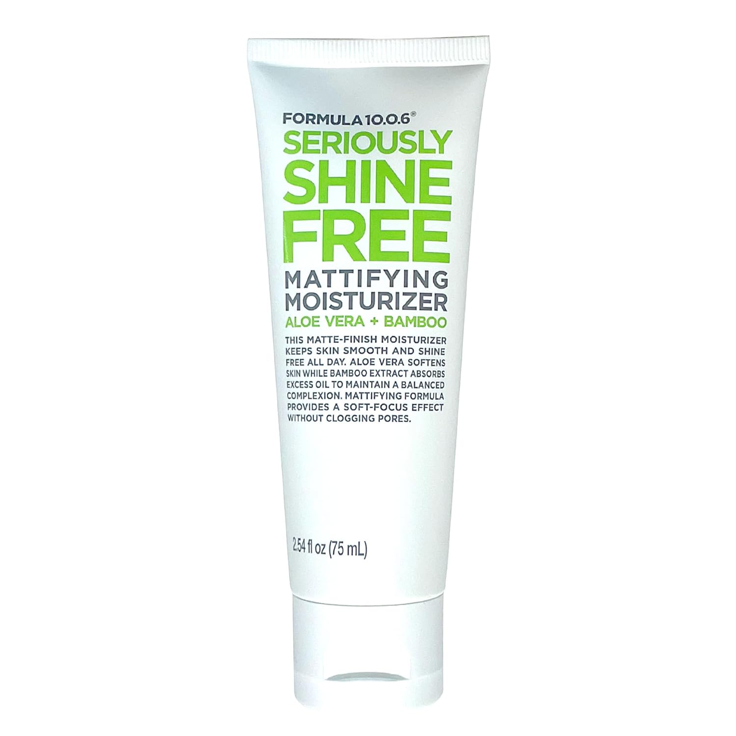 Formula 10.0.6 Seriously Shine Free Mattifying Moisturizer 2.54 Fl Oz (75Ml)
