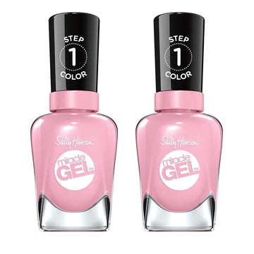 Sally Hansen Miracle Gel Nail Polish, Shade Pinky Promise #249 (Pack Of 2)