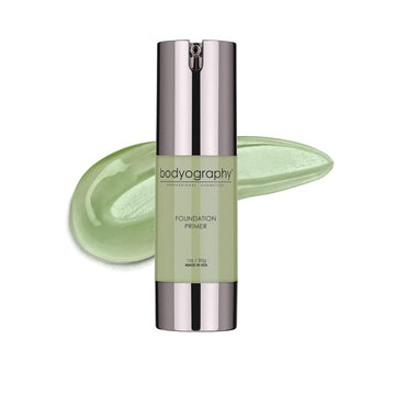 Bodyography - Foundation Primer (Neutral): Flawless Anti-Aging Salon Makeup Primer W/Vitamin E, A, Jojoba, Grapeseed Oil | Control Shine | Gluten-Free, Cruelty-Free, 1 Oz