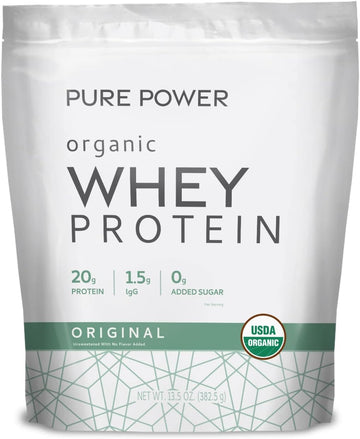 Dr. Mercola, Organic Miracle Whey Protein Power, 13.5 Oz (382.5 G), Non Gmo, Soy Free, Gluten Free, Non Gmo, Soy-Free, Gluten Free, Usda Organic