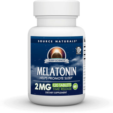 Source Naturals Time Released Melatonin 2 Mg - 120 Time Release Tablets