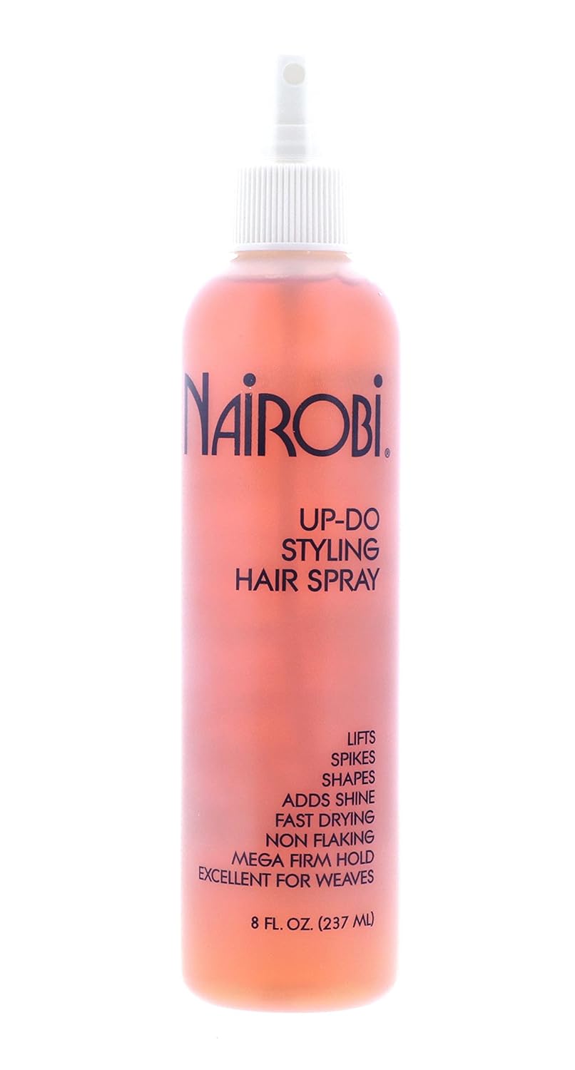 Nairobi Up-Do Styling Hair Spray Unisex, 8 Ounce