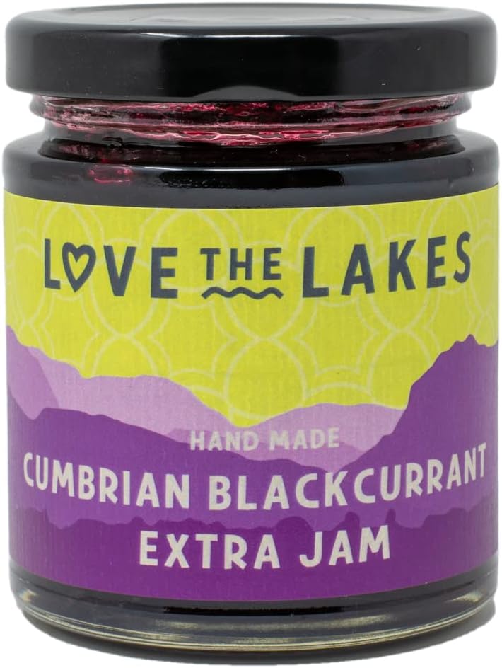 Love The Lakes Hand Made Cumbrian Blackcurrant Extra Jam