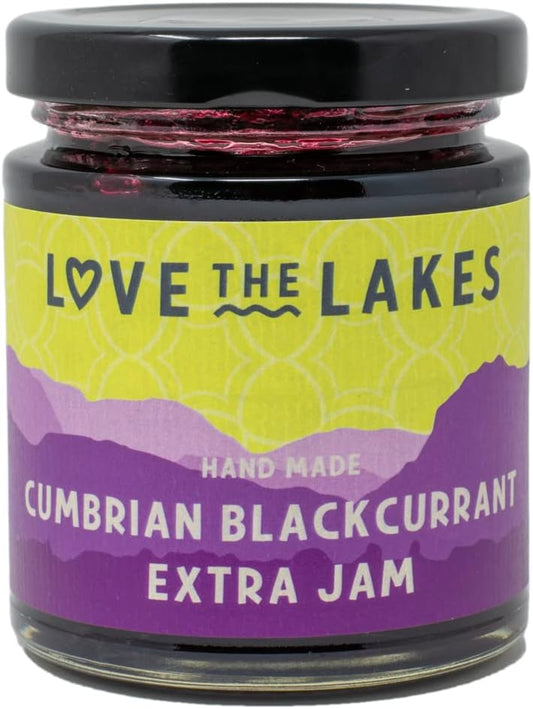 Love The Lakes Hand Made Cumbrian Blackcurrant Extra Jam