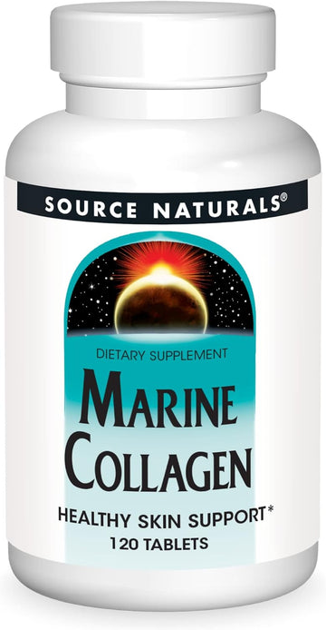 Source Naturals Marine Collagen, Healthy Skin Support* - 120 Tablets