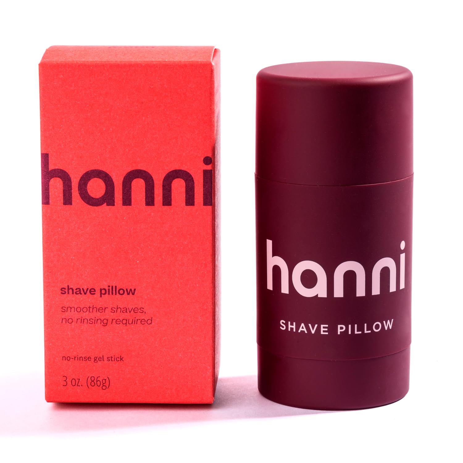 Hanni Shave Pillow, Shaving Gel For Women And Men, Hair Removal Products For Pubic, Body Hair Or Legs, In-Shower/Waterless Razor, Travel Friendly Skin Care Moisturizer, Women'S Grooming, 3 Oz