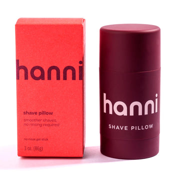 Hanni Shave Pillow, Shaving Gel For Women And Men, Hair Removal Products For Pubic, Body Hair Or Legs, In-Shower/Waterless Razor, Travel Friendly Skin Care Moisturizer, Women'S Grooming, 3 Oz