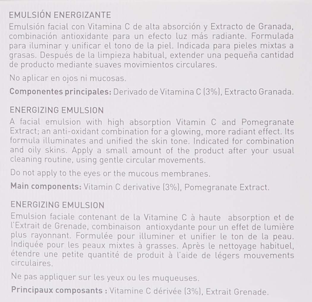 Power C + Energizing Normal To Oily Skins Emulsion 50Ml By Skeyndor : Beauty & Personal Care