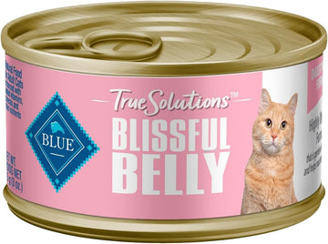 Blue Buffalo True Solutions Blissful Belly Digestive Care Natural Wet Food For Adult Cats, Chicken, 3-Oz. Cans (12 Count)