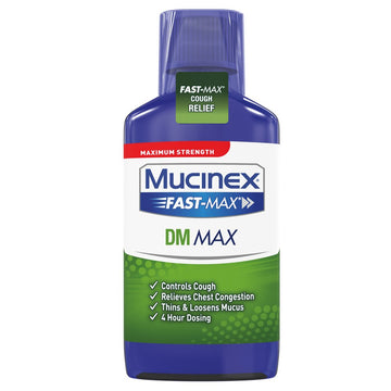 Mucinex Fastmax Dm Max Strength Cough Relief Liquid 6 Fl Oz