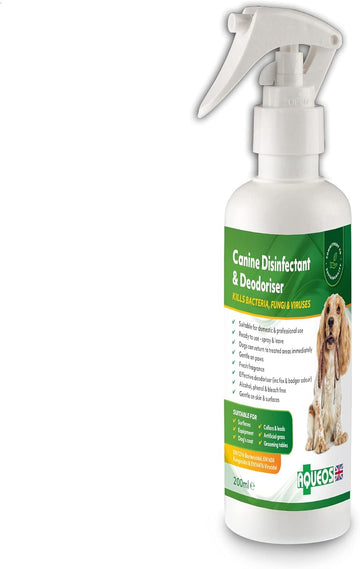 Aqueos Alchol Free Canine Disinfectant And Deodoriser, 200 Ml