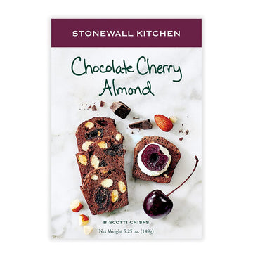 Stonewall Kitchen Chocolate Cherry Almond Biscotti Crisps, 5.25 oz
