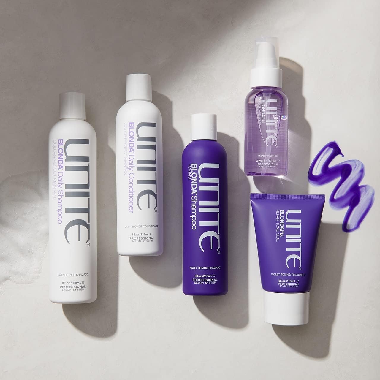 Unite Blonda Fix Violet Toning Treatment For Unisex 4 Oz Treatment