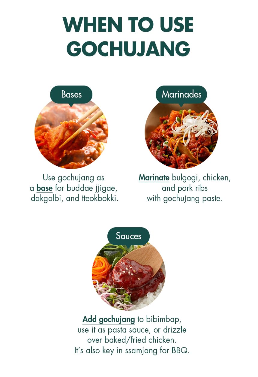 Vivid Kitchen | Korean Traditional Paste (1.1 Lb/500G) (Doenjang) : Grocery & Gourmet Food
