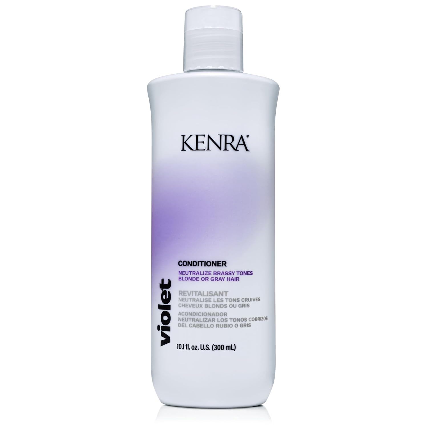 Kenra Violet Conditioner | Eliminates Brassy Tones | Purple Pigment + Deposit | Neutralizes Yellow | Moisturizes Processed Hair | Enhances Vibrancy Of Blonde Or Gray Hair | Color Safe