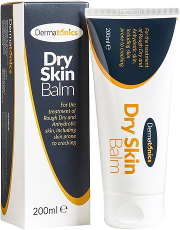 Dermatonics Dry Skin Balm - Vegan-Friendly Formula With Urea, Olive And Papaya For Smooth And Nourished Skin | With A Fresh Scent For Men And Women Daily Use | 200 Ml