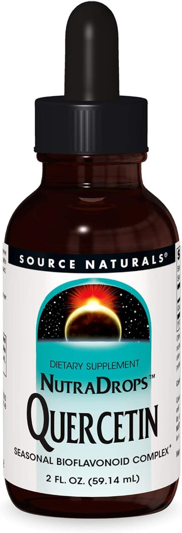 Source Naturals - Quercetin NutraDrops, Seasonal Bioflavonoid Complex - 2 fliud oz