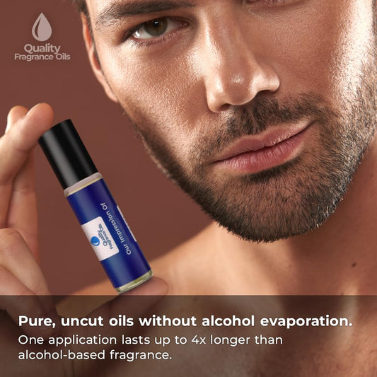 Quality Fragrance Oils' 24K Brilliant Gold Impression #280 | Long-Lasting Perfume Oil, Alcohol-Free, Strong Scent, 10Ml Roll-On | Affordable Alternative To Designer Fragrances