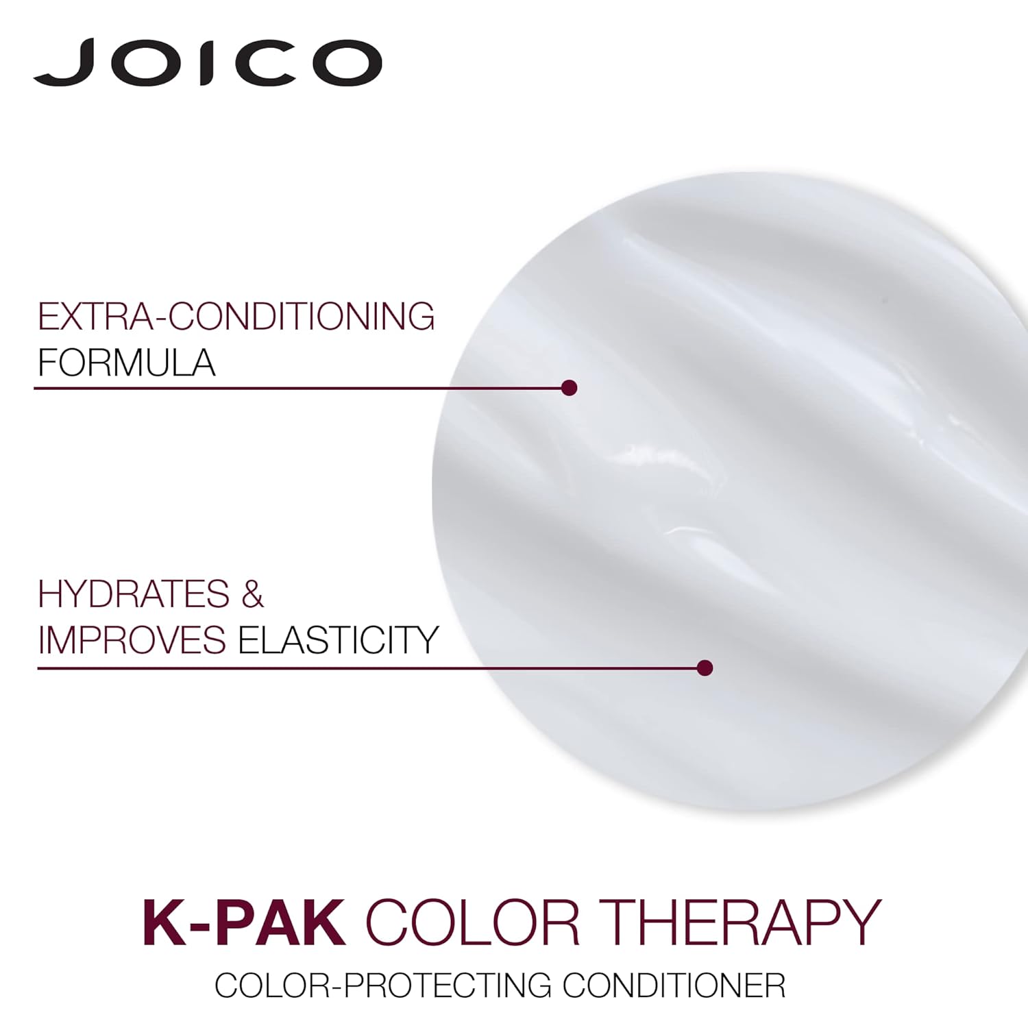 Joico K-PAK Color Therapy Color-Protecting Conditioner | For Color-Treated Hair | Boost Shine & Elasticity | Repair Breakage | Rebuild Damaged Hair | With Keratin & Argan Oil | 8.5 Fl Oz : Beauty & Personal Care