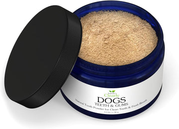 Isabella'S Clearly Teeth & Gums, Natural Toothpaste For Dogs For Bad Breath, Tartar, Teeth Whitening | Leave On Tooth Powder, Tasty Cinnamon Flavor With Coconut And Kelp | Vegan, Made In Usa