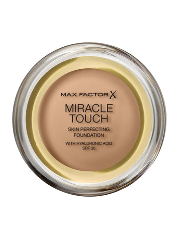 Max Factor Miracle Touch Skin Perfecting Foundation Spf30-78 Sand Beige