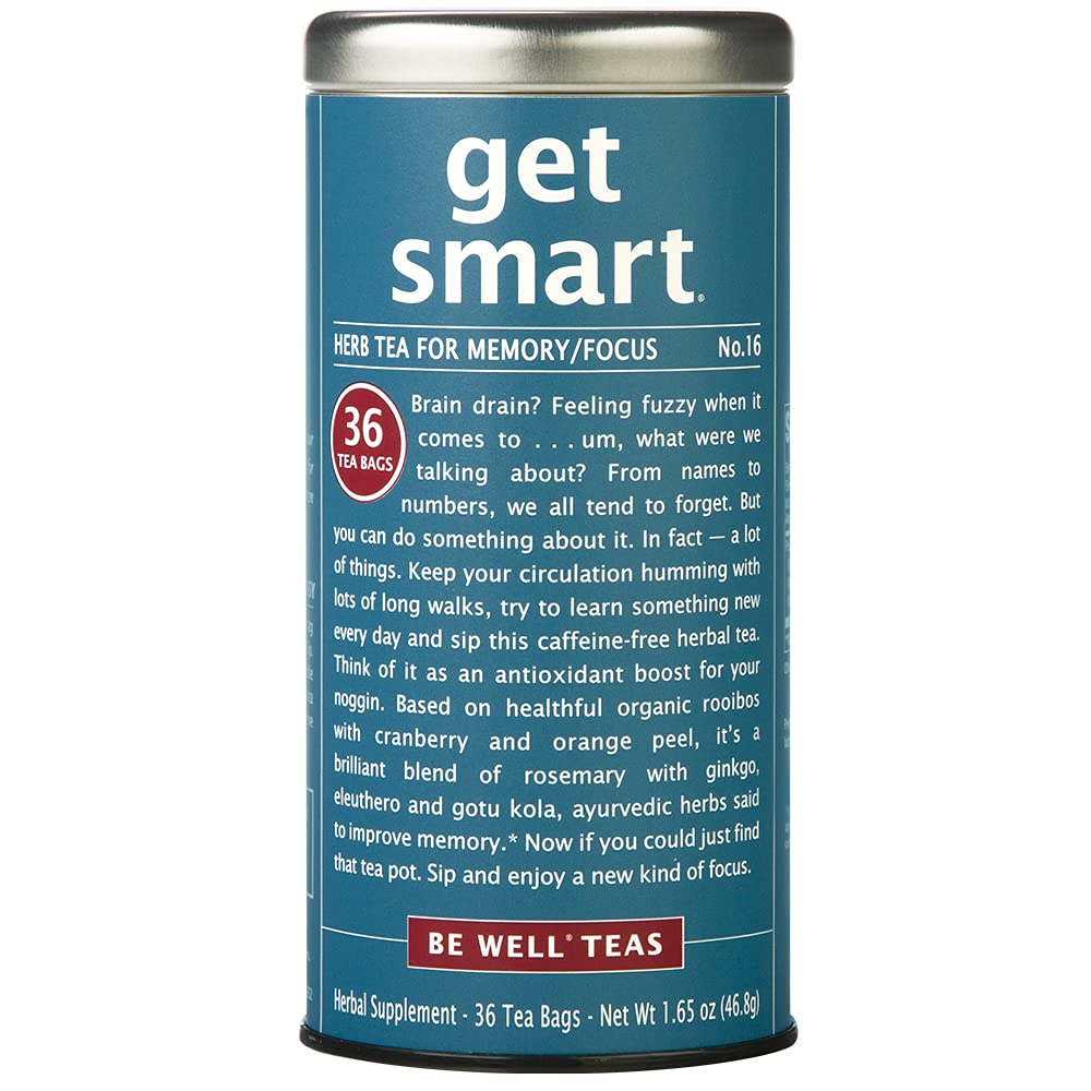The Republic Of Tea, Get Smart Tea, 36-Count