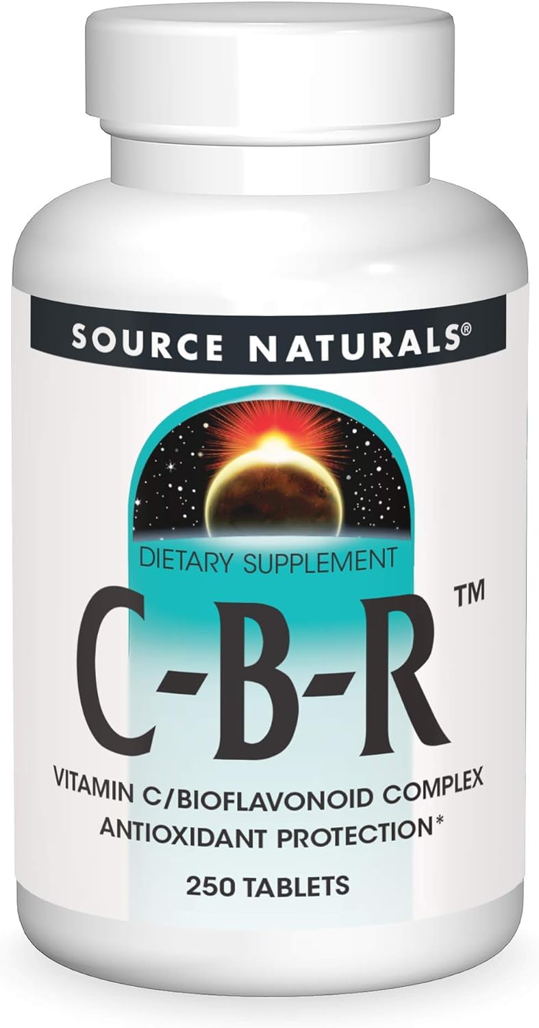 Source Naturals C-B-R - Vitamin C, Bioflavonoid Complex For Antioxidant Protection - 250 Tablets