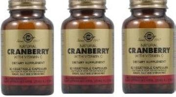 Natural Cranberry W/C 60 Vcaps 3-Pack