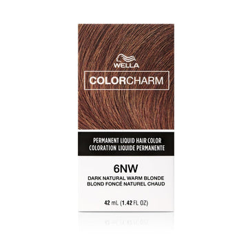 Wella Color Charm Permanent Liquid Hair Color For Gray Coverage, Natural Blonde