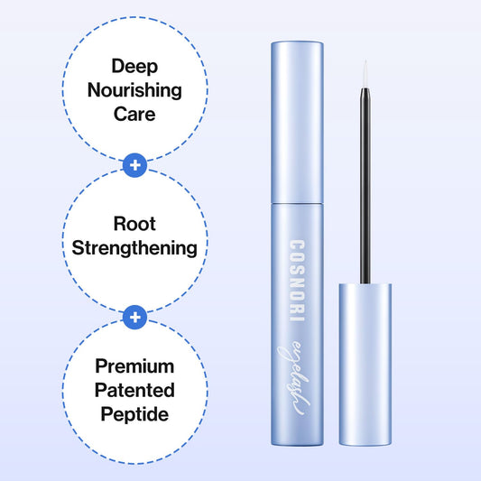 Intensive Eyelash Serum - Eyelash Root Care Serum For Healthier And Stronger Lashes - High Purity Protein, Plant-Based Collagen - Hypoallergenic Formula, Non-Irritating, 0.2 Fl.Oz