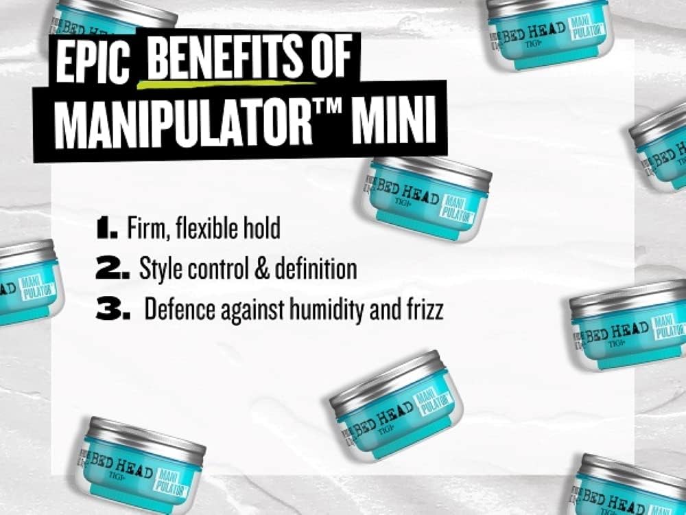 Bed Head by TIGI - Manipulator Texturising Hair Putty - Firm Hold - Travel Size - 30 g (Pack of 2) : Amazon.co.uk: Beauty