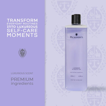 Pecksniff'S Classic 750Ml Shower Gel Sandalwood & Vanilla