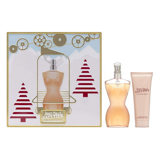Jean Paul Gaultier Classique Women 2 Pc Set 3.4 Edts, 2.5 Bl : Beauty & Personal Care