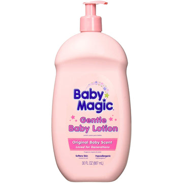 Baby Magic Gentle Baby Lotion Original Baby Scent 30 fl oz - 2 Pack