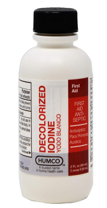 Humco - 120792001 Iodides Tincture, Decolorized, 2 Oz