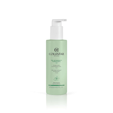 Collistar Purifying Cleansing Gel For Blermished Skin 200 Ml, 6.7 Fl Oz, Made In Italy [Italian Import]
