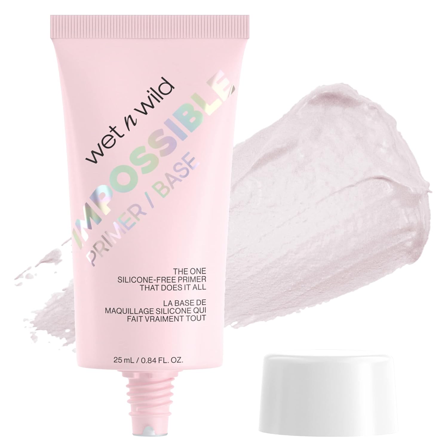 Wet N Wild Prime Focus Impossible Primer, Clear, Hydrating Matte Finish, 0.84 Fl Oz