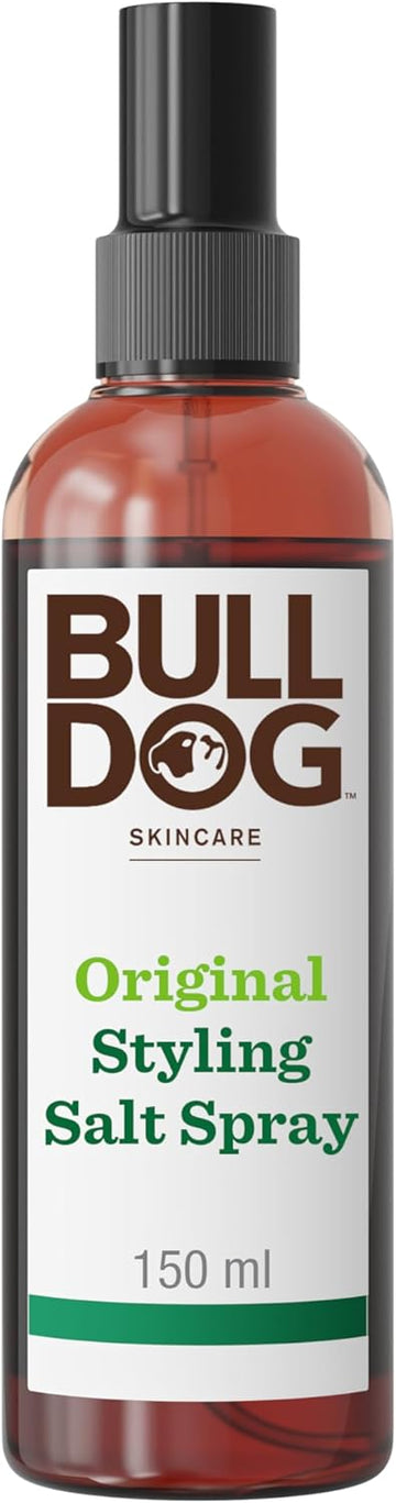 Bulldog Skincare Original Hair Styling Salt Spray 150Ml - Hair Styling Spray For Men - Natural Finish & Light Hold