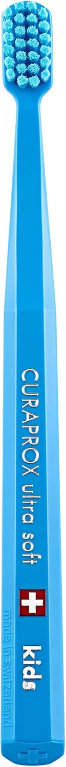 Curaprox Childrens Toothbrush For 4+ Years - Ultra-Soft Kids Toothbrush With 5500 Ultra-Soft Curen Bristles