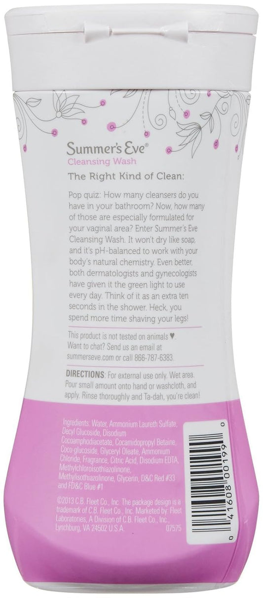 Summer's Eve Feminine Cleansing Wash for Sensitive Skin | Island Splash 9 fl oz | 1-Unit : Health & Household