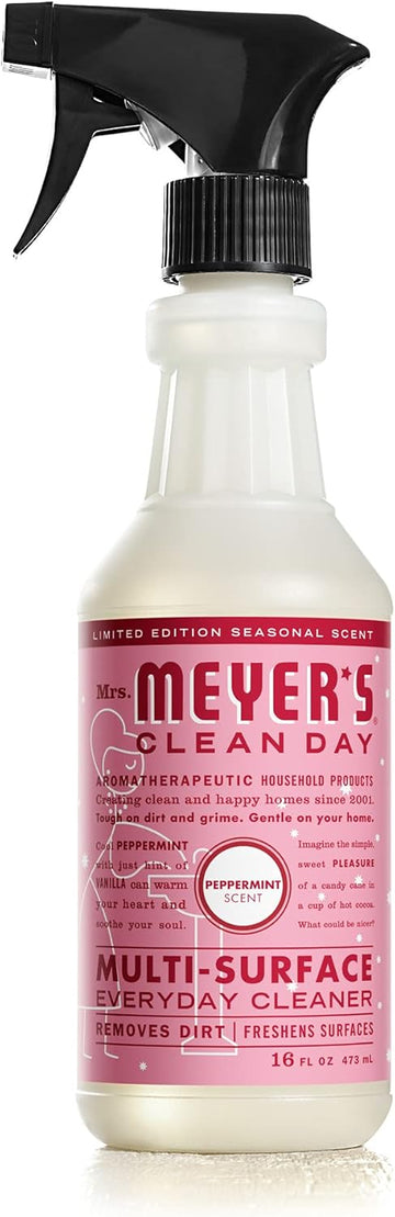 Mrs. Meyer'S Multi-Surface Cleaner, Peppermint, 16 Oz (Pack Of 1)