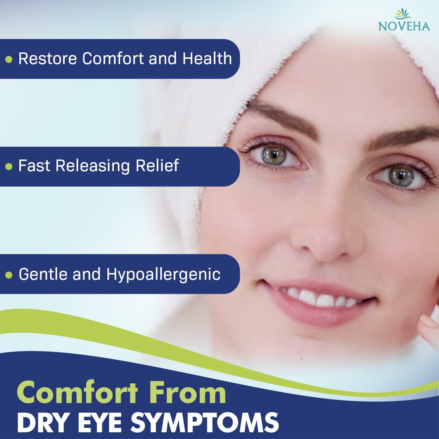 Daily Hygienic Eyelid & Lash Wipes | For Blepharitis & Itchy Eyes, Box Of 60 Individually Wrapped Eyelash Wipes, Natural Makeup Remover & Daily Cleanser