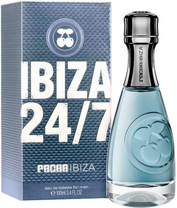 Pacha - Ibiza 24/7, Eau De Toilette For Men - Long Lasting - Fresh, Elegant, And Sexy Fragance - Lavender, Wood And Leather Notes - Ideal For Day Wear - 100 Ml