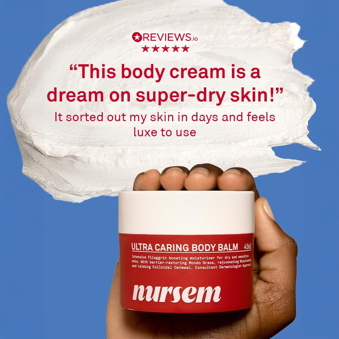 Nursem Ultra Caring Body Balm 250ml | Intensive Moisturiser for Dry and Very Dry Skin | Eczema Relief Cream for Sensitive Skin : Amazon.co.uk: Beauty