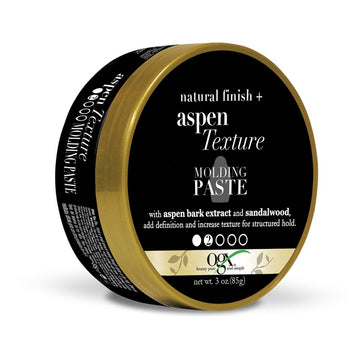 Ogx Natural Finish + Aspen Texture Molding Paste, 3 Oz