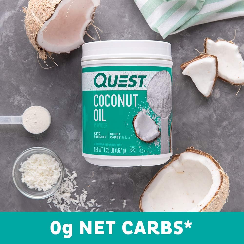 Quest Nutrition Coconut Oil Powder, 56 Servings, 560 g, 1.25 lb56 Serv