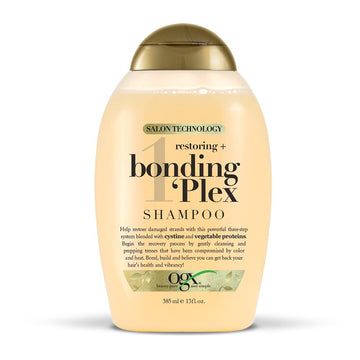 Ogx Restoring + Bonding Plex Salon Technology Shampoo, 13 Ounce, 385 Fl Oz