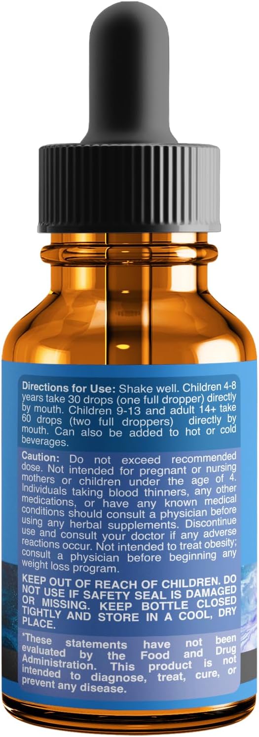High Absorption L-Theanine Liquid Drops - Nootropic Focus Supplement With L-Theanine 200Mg Per Serving And Chamomile Extract - L Theanine Supplement For Adults And Kids Relaxation And Focus - 2 Pack