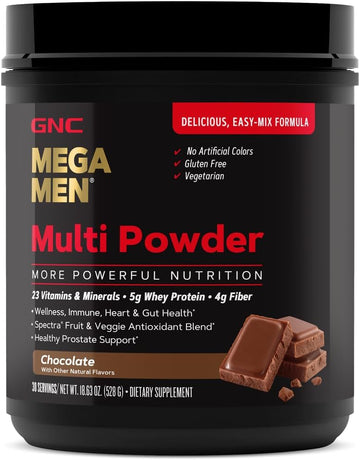 Gnc Mega Men Multi Powder Chocolate